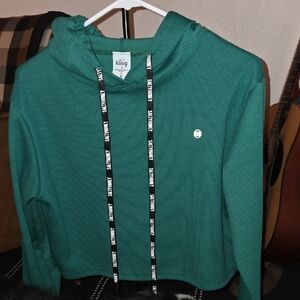 Salty Honey Teal Hoodie Top